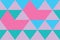 Texture modern background color banner triangle blue wallpaper pink