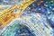 Texture Mosaic Tiles Colorful Wave Background