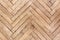 Texture of an old parquet board closeup