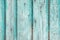 Texture of old planks vintage turquoise color