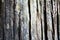Texture of old wood overlap on vertical