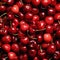 Texture pattern from cherries. AI generated