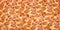 Texture pizza pepperoni. Seamless food wallpaper pizza for your design and print in posters and menu pizzeria, for cafe