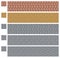 Texture for platformers pixel art vector - brick, stone and wood wall