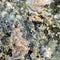 Texture of the polished surface of Filipstad Granite, macro shot