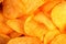 texture of potato chips fried crispy background