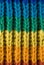 Texture of rainbow scarf