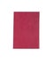 Texture of a red book, back part isolated