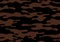 Texture repeating camouflage military brown black. seamless pattern. background print