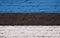 Texture of Republic of Estonia flag