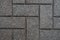 Texture of road tiles, herringbone pattern