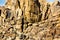 Texture of the rocks in the mountains in Western Mongolia. Nature.