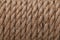 Texture of a rope made of flax