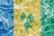 Texture of Saint Vincent and the Grenadines flag