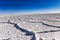Texture of the Salt Lake of Salar Uyuni: High-quality photography for design projects, advertising and more