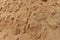 The texture of the sandy layer of the earth. Sand background