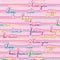 Texture - Seamless pattern - multicolored bright letters on a pink background