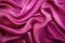 The texture of silk fabric in fuchsia. Background, pattern