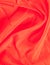 The texture of the silk fabric, red