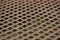 Texture of stainless steel, perforated sheet metal