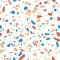 Texture Terrazzo Floor, abstract colorful seamless pattern. Marble tile surface area