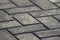 Texture tile paved roadway