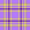 Texture vector pattern of background fabric textile with a plaid seamless tartan check