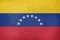 The texture of Venezuela flag.