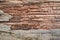 Texture of very old decayed wooden boards with natural pattern,