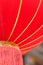 Texture of vibrant red colored Chinese Lantern