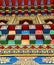 texture wallpaper colorful richly colored and ornate buddhist temple entrance