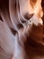 Texture of weathered sandstone in the lower Antelope Canyon, Arizona