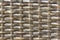 Texture weave of rattan closeup