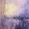 Textured Acrylic Abstract Painting In Romantic Impressionism Style