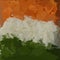 Textured background with tricolours of Indian Flag Independence day special