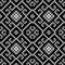 Textured black and white houndstooth seamless pattern. Vector ornamental background. Modern hounds tooth ornaments. Geometric