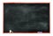 Textured Blackboard with Chalks and Eraser