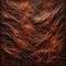 Textured Brown Leather Background, AI Generated