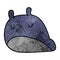 textured cartoon kawaii fat cute slug