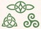 Textured Celtic Symbols