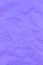 Textured crumpled purple paper background. Copyspace