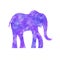 Textured elephant.