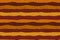 Textured orange and maroon stripes African seamless pattern