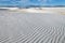 Textured sand dune at White Sands