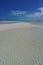 Textured Sandbar with Shallow Clear Bahamas Water