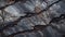 Textured Slate Rock Surface with Natural Patterns. Close-up of a slate rock surface showcasing intricate natural patterns and