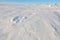 Textured snow in windy conditions