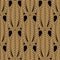 Textured surface braided ropes wicker 3d seamless pattern. Vector ornamental grunge background. Modern patterned repeat backdrop.