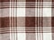 Textured textil brown white striped