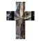 A Textured Timber Cross